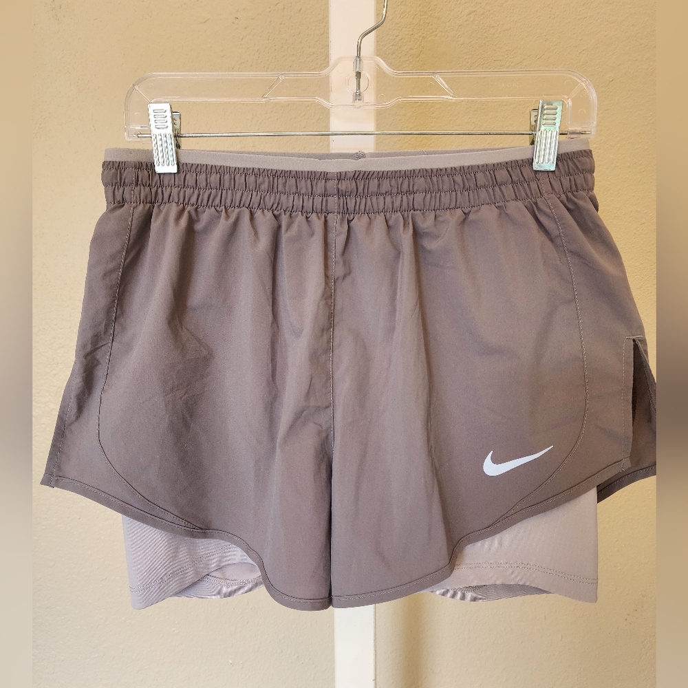 Gray Womens Nike DriFit Shorts